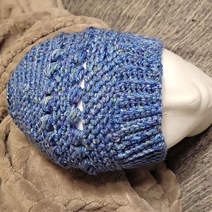 Handmade crochet beanie hat